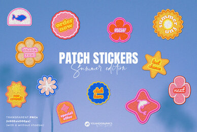 Patch Stickers Summer edition