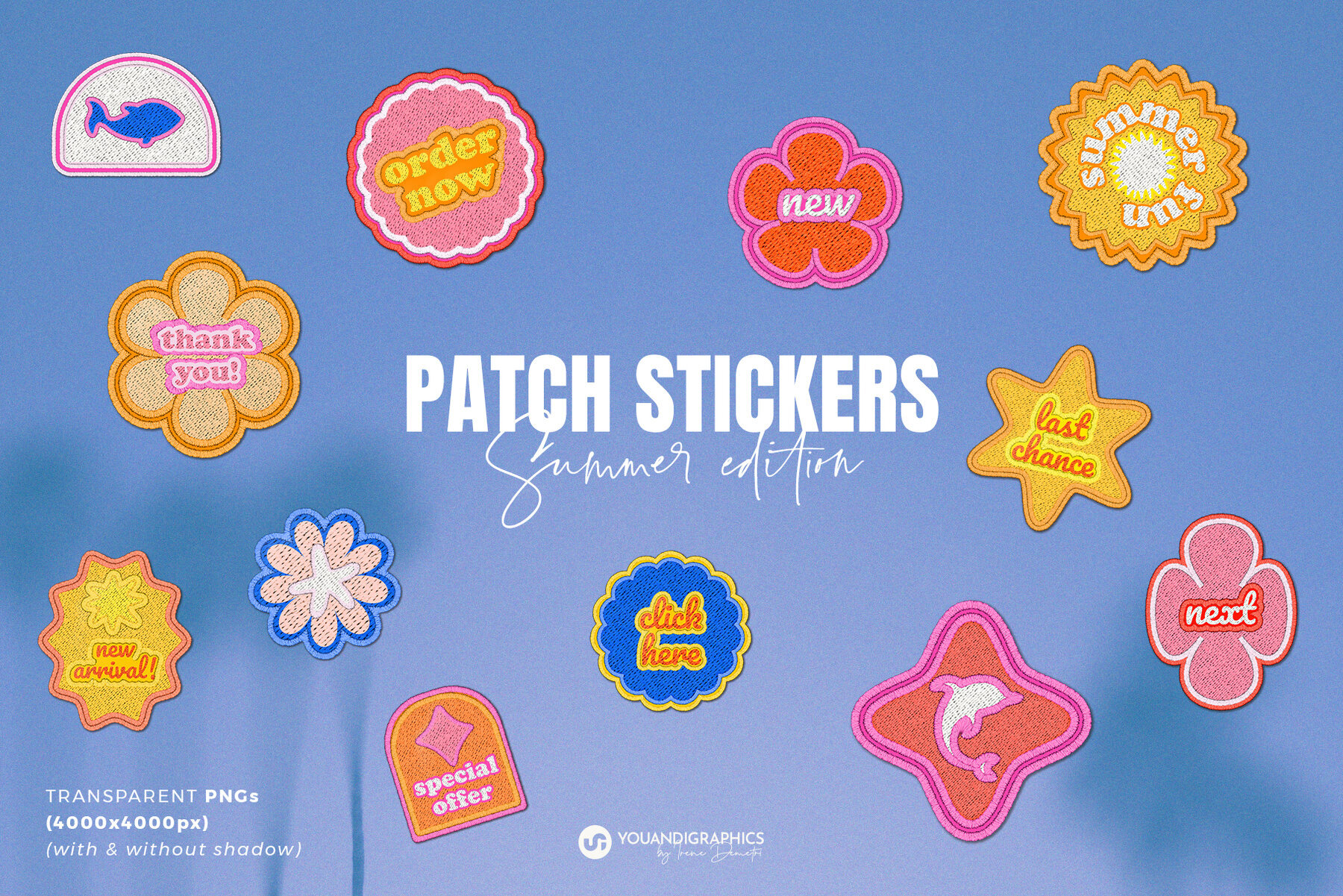 Patch Stickers Summer edition 1