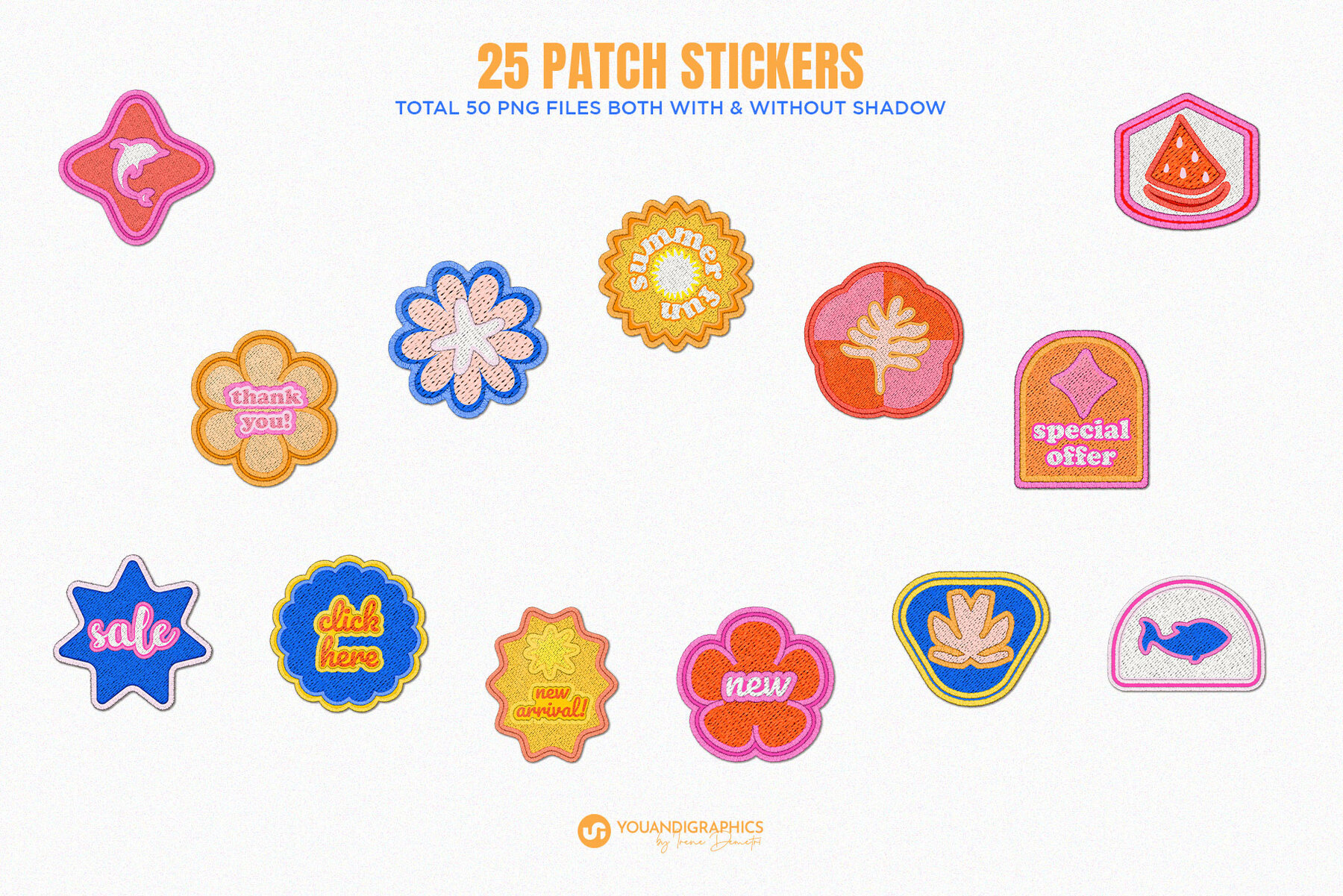 Patch Stickers Summer edition 8