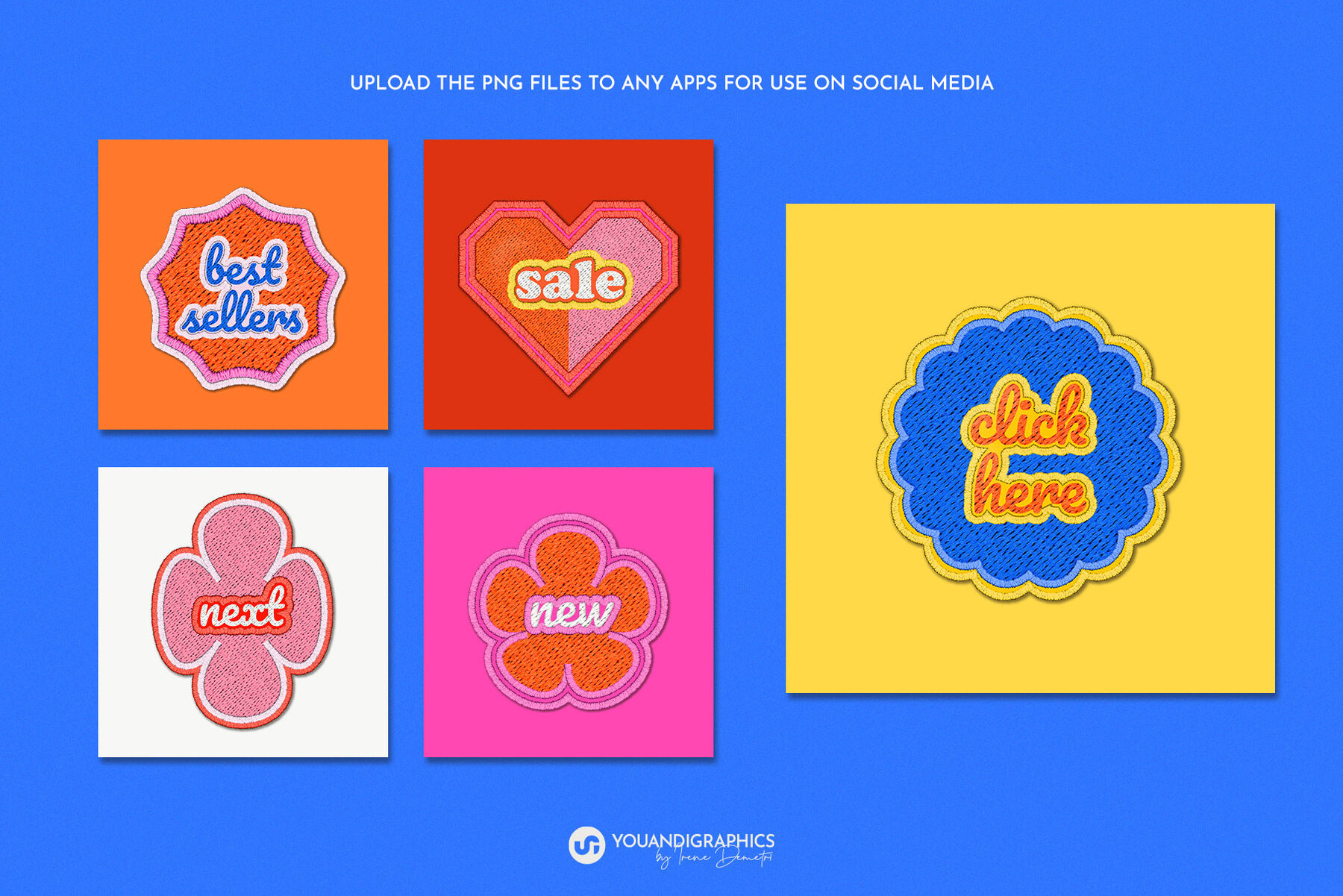 Patch Stickers Summer edition 12