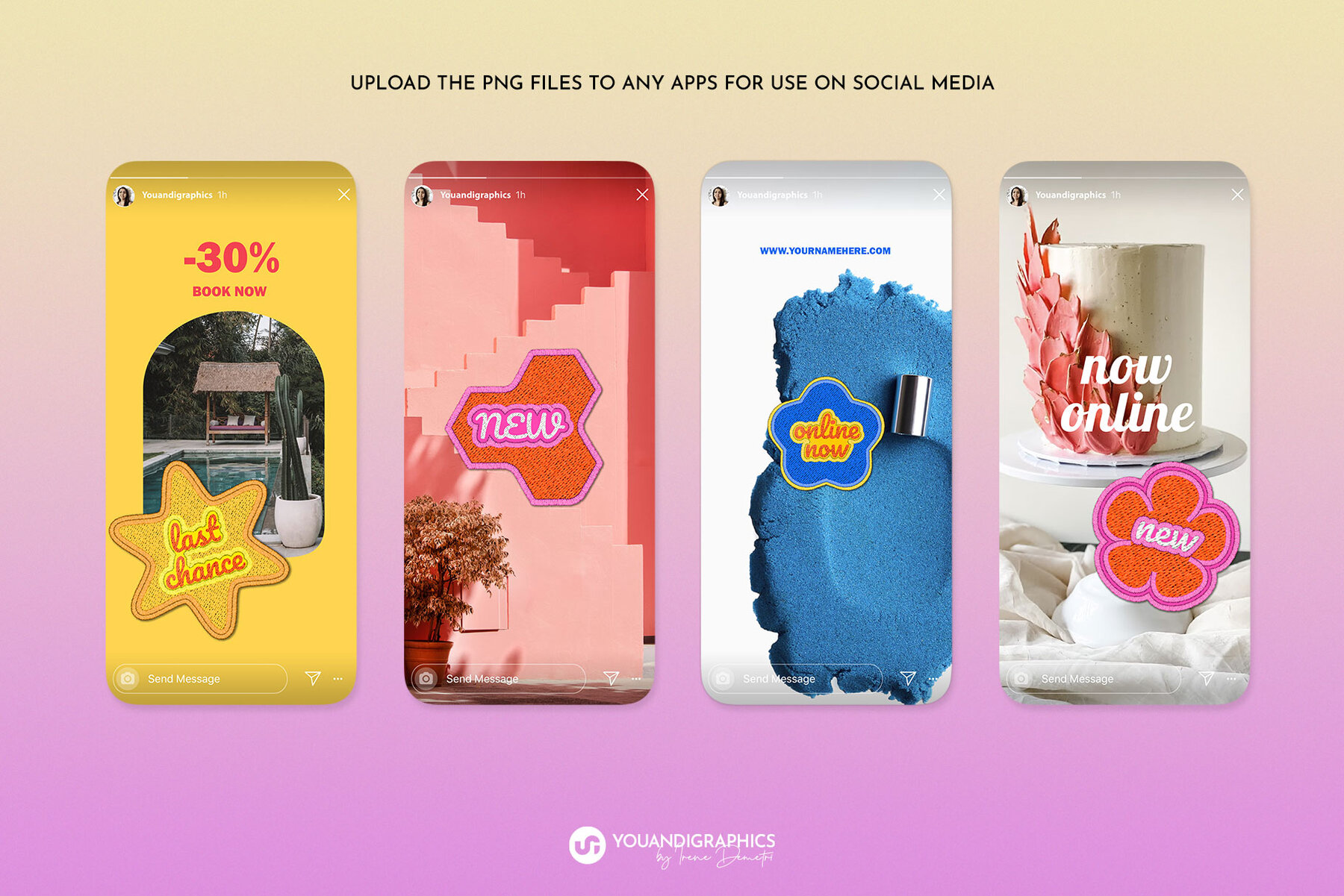 Patch Stickers Summer edition 13