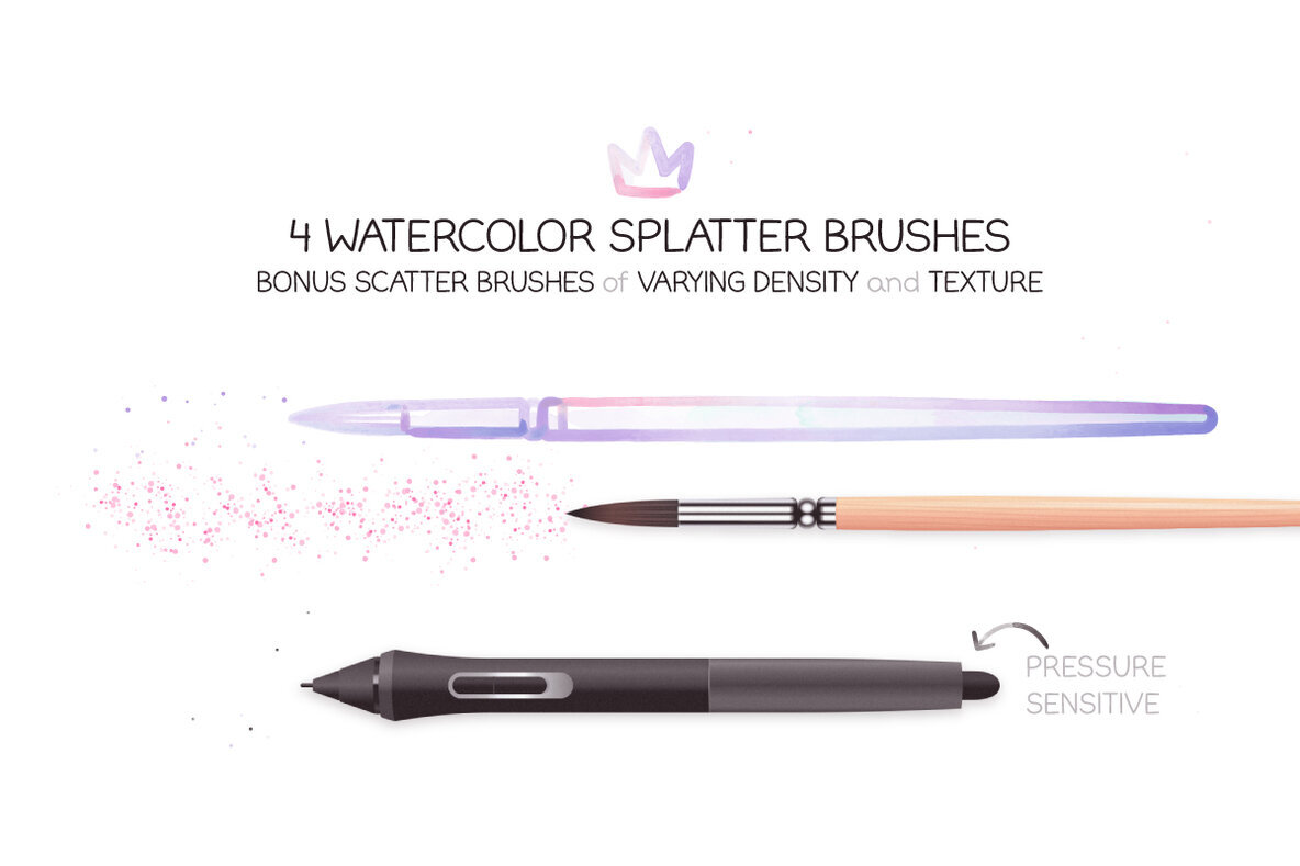 Watercolor Brushes Vol 1 3