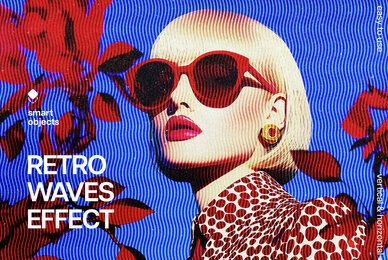 Retro Waves Effect