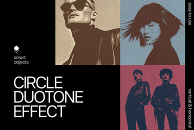 Circle Duotone Effect