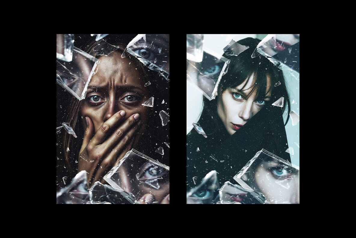 Broken Glass Photo Effect 4