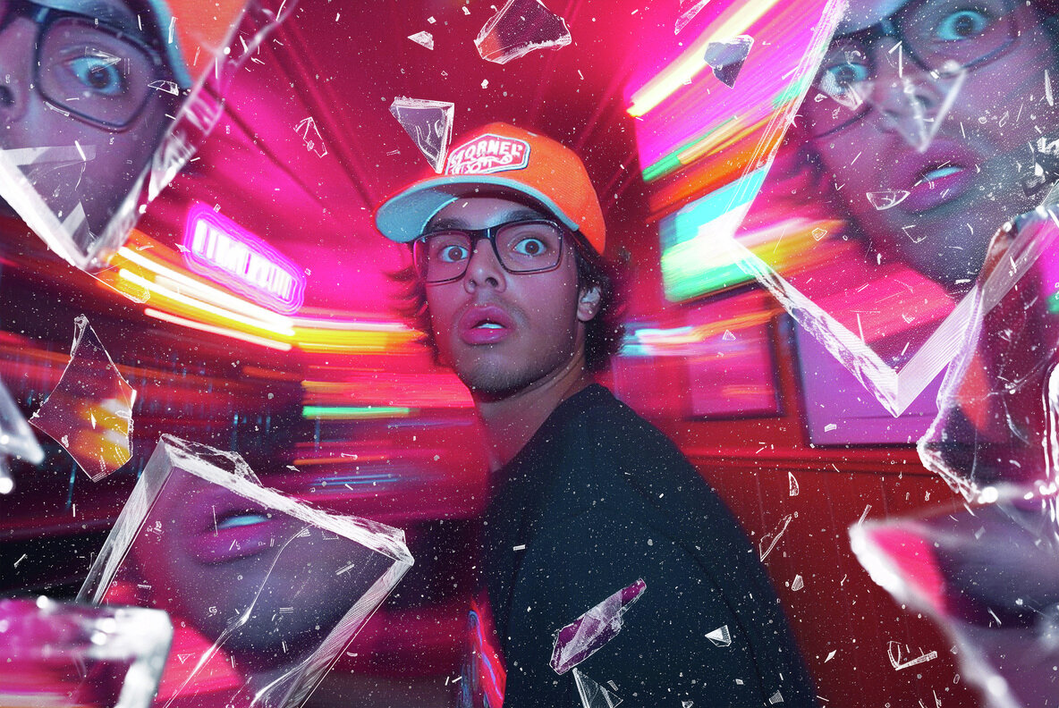 Broken Glass Photo Effect 7