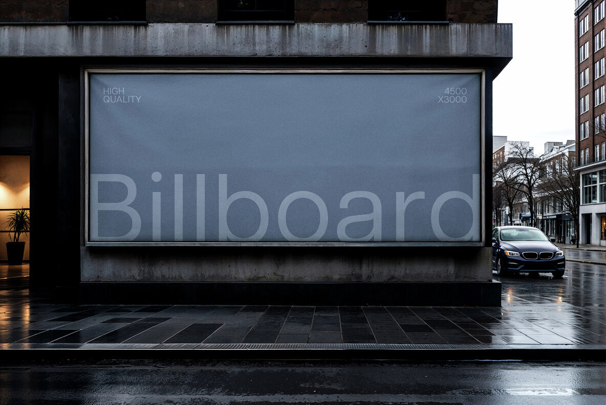 Urban Billboard Mockup 1