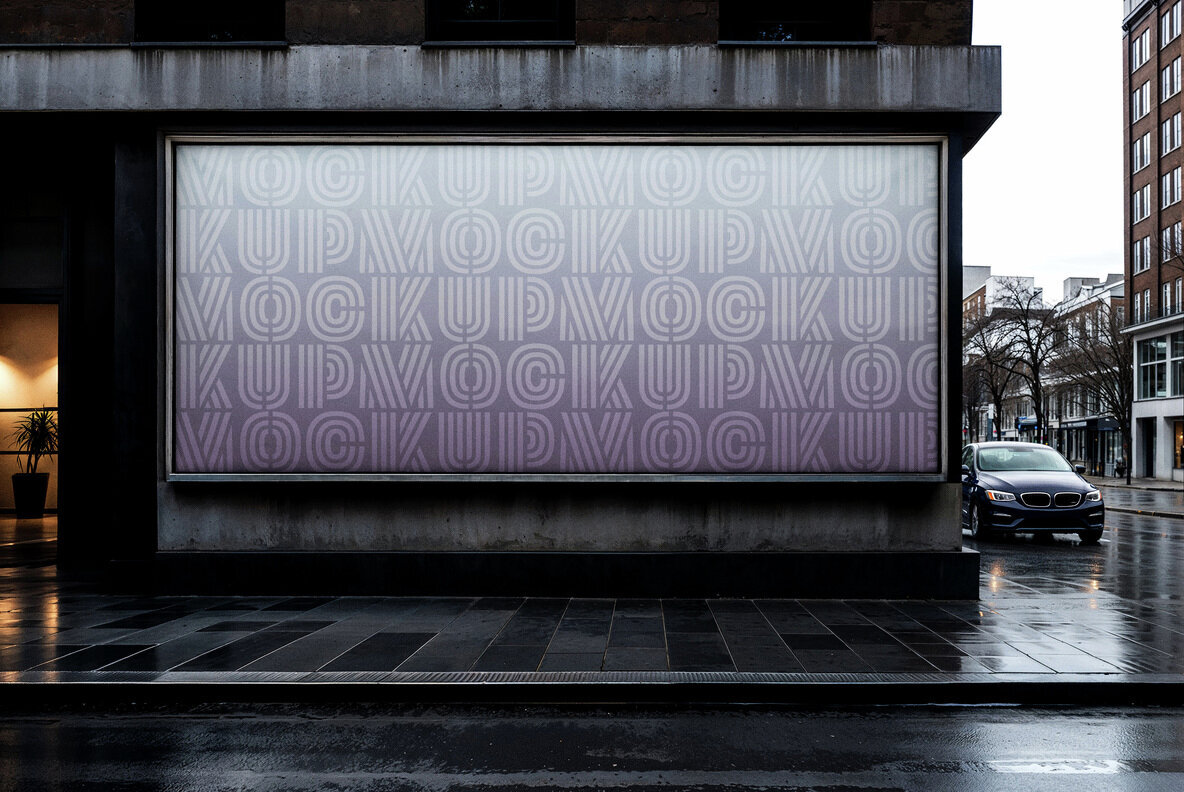 Urban Billboard Mockup 2