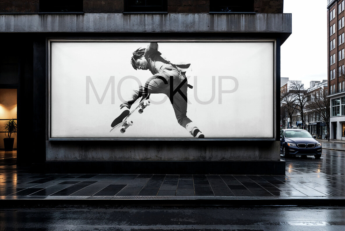 Urban Billboard Mockup 3