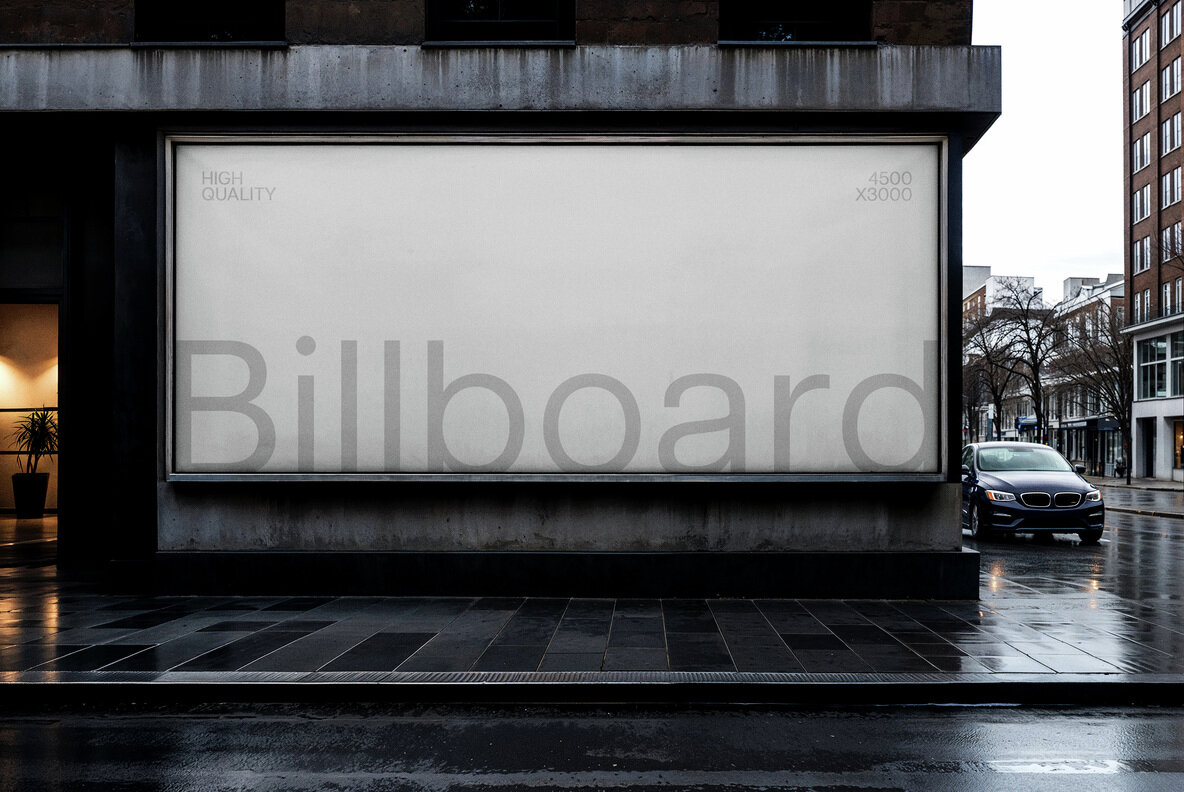 Urban Billboard Mockup 4