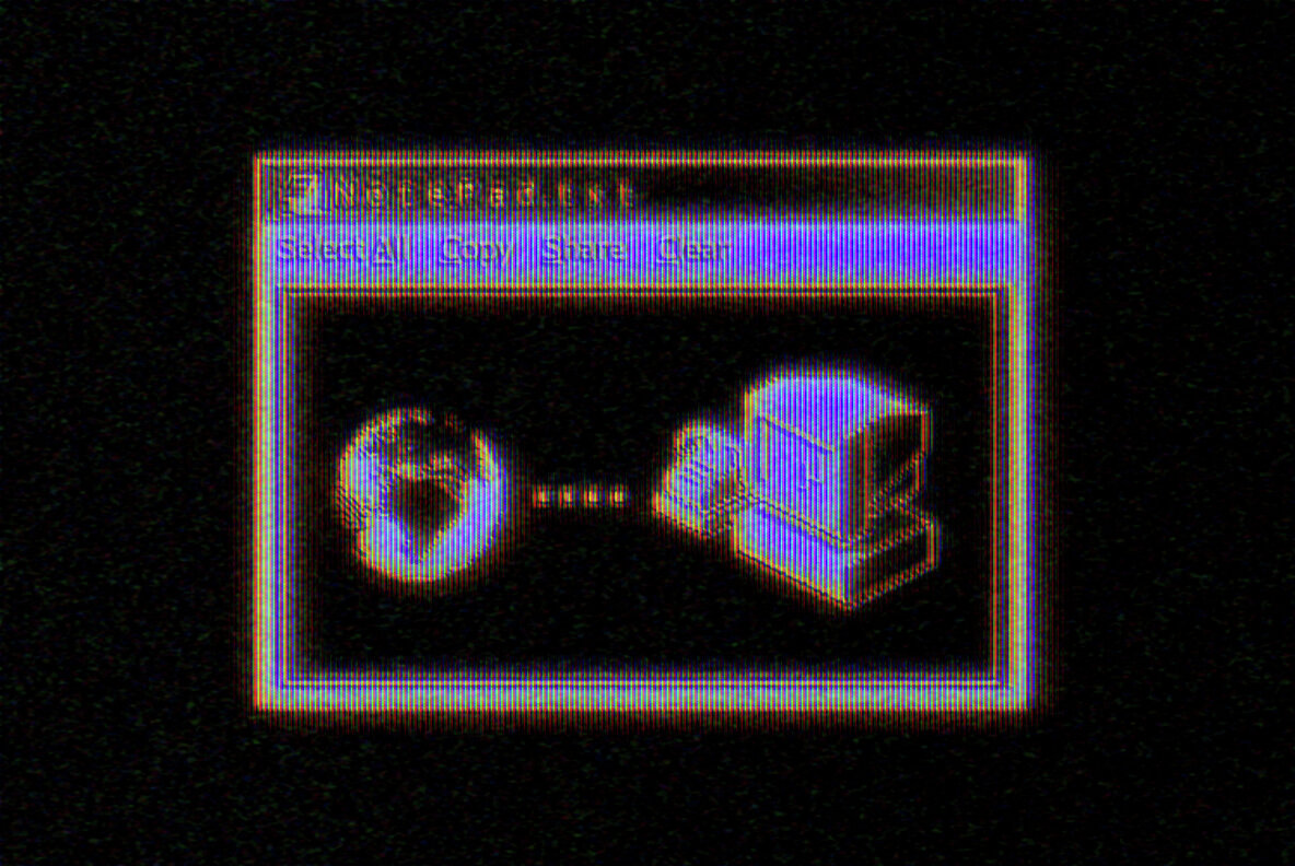 VHS Tape Text and Logo Effect 4