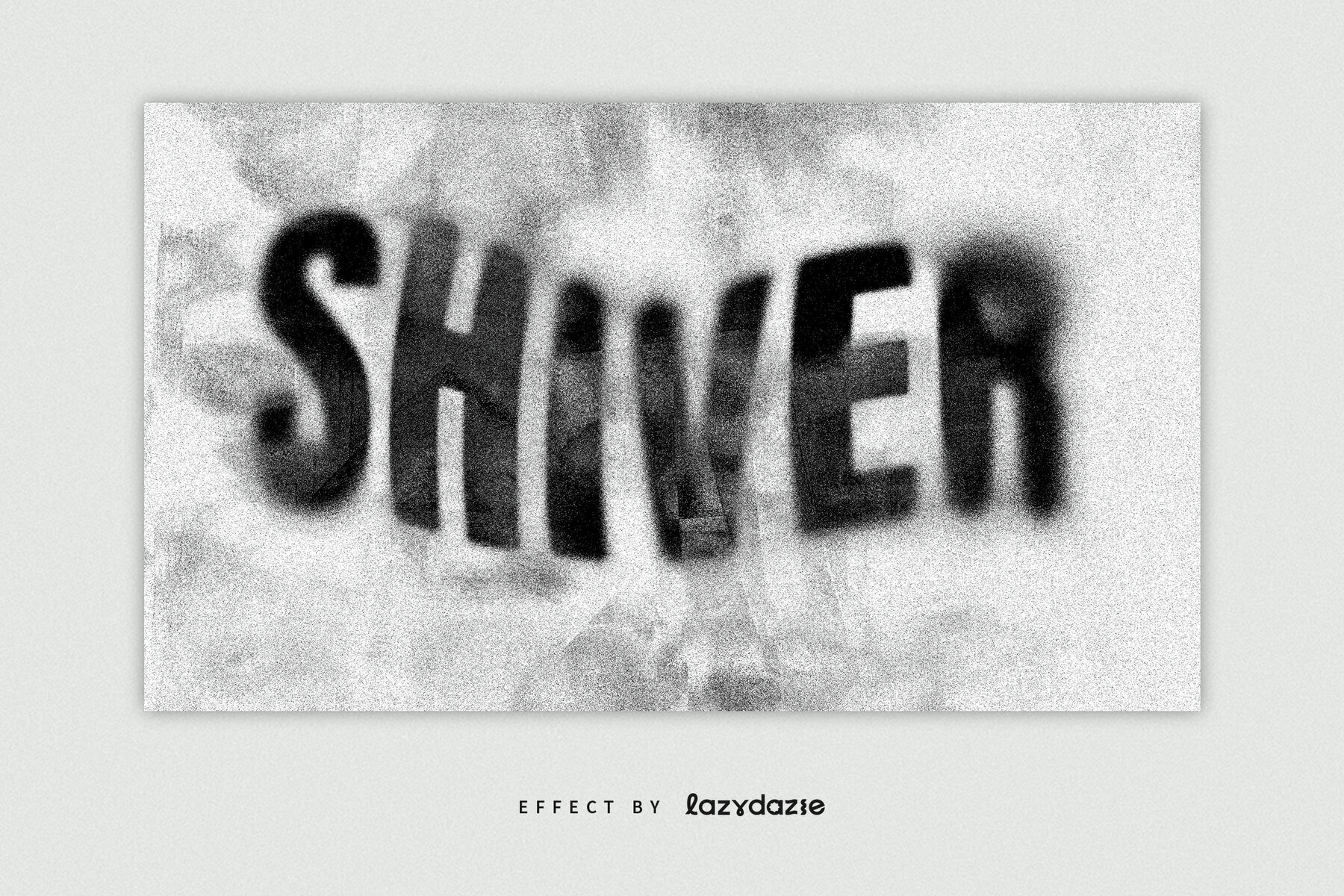 Textured Grunge Text Effect Mockup 2