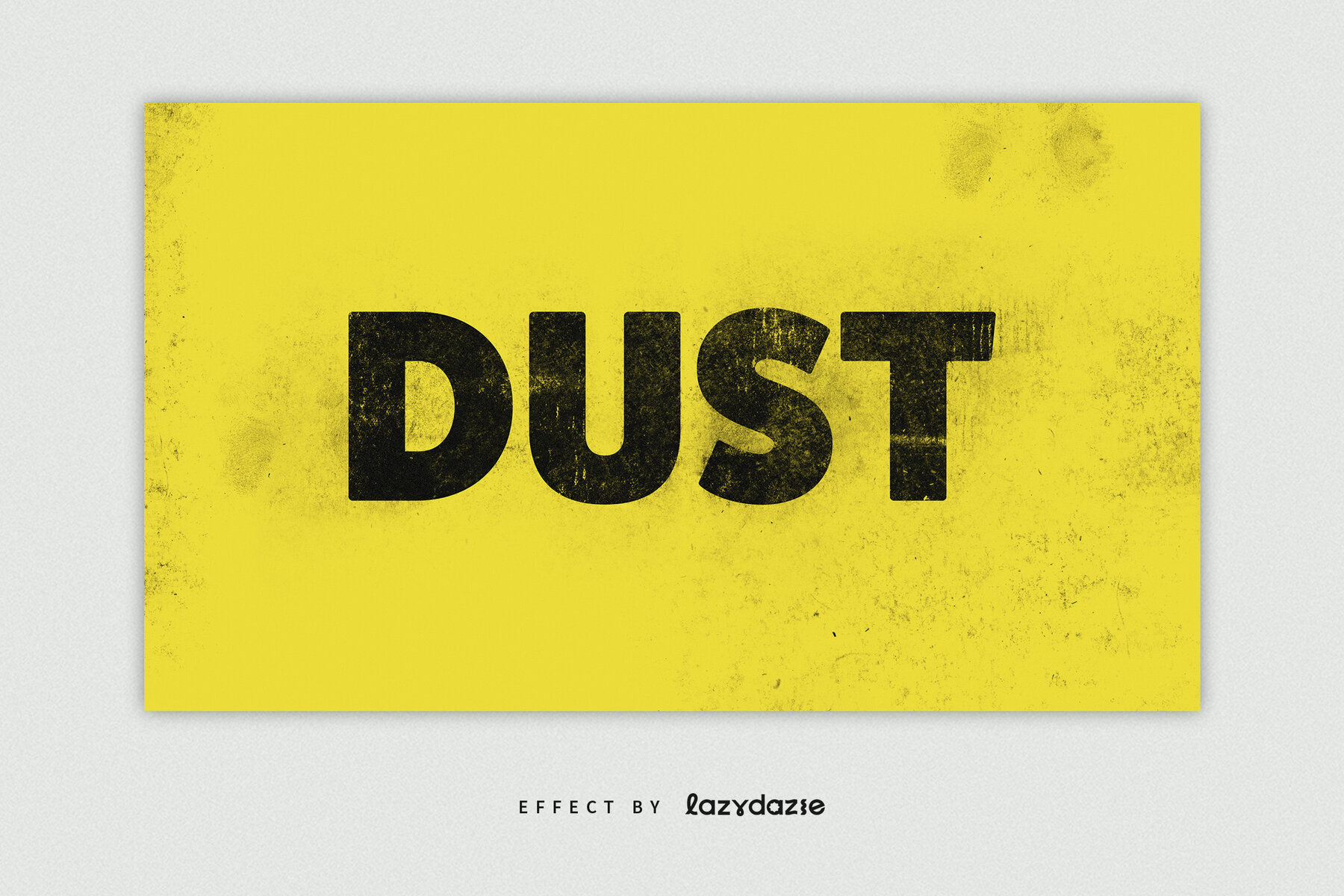 Dirty Decayed Text Effect Mockup 2