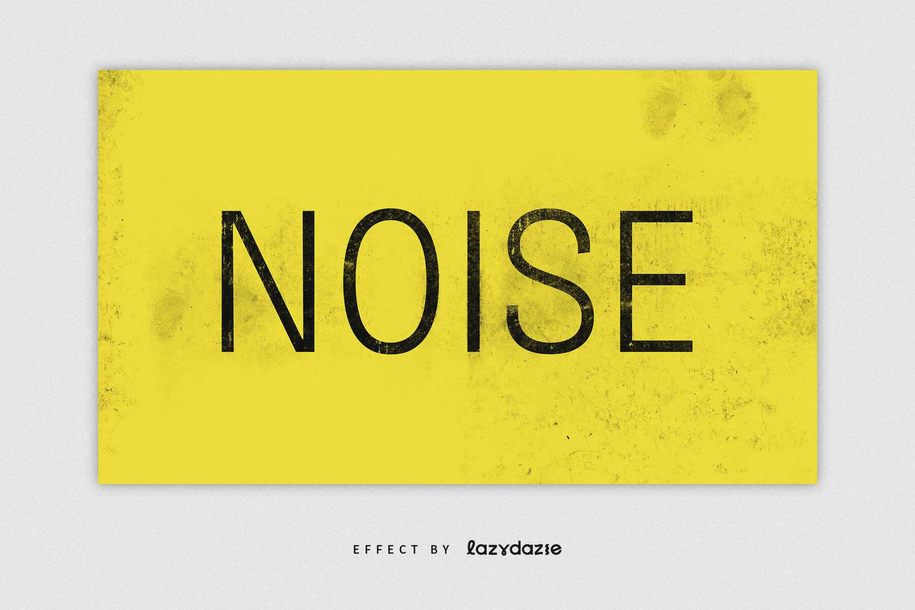 Dirty Decayed Text Effect Mockup 5