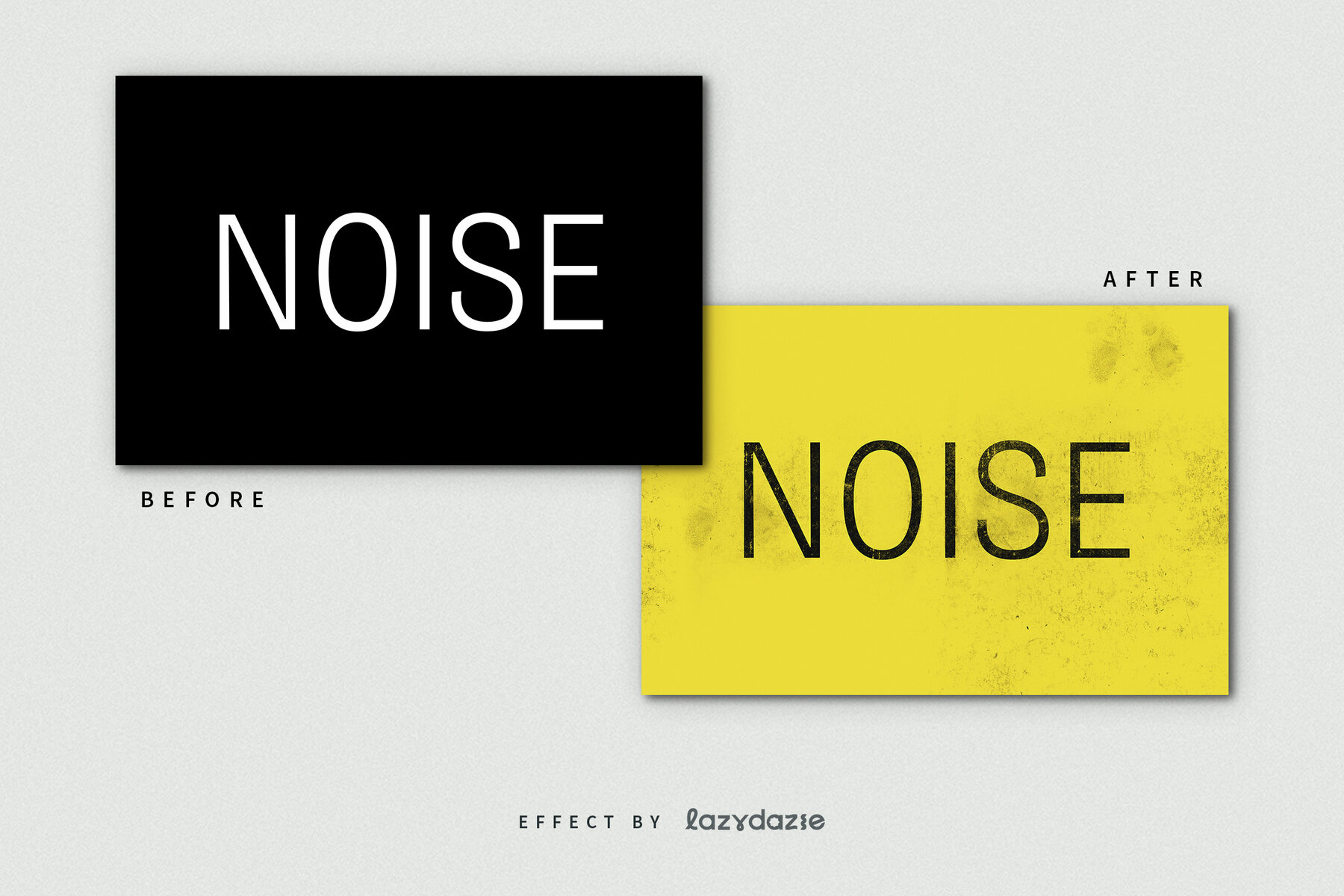 Dirty Decayed Text Effect Mockup 8