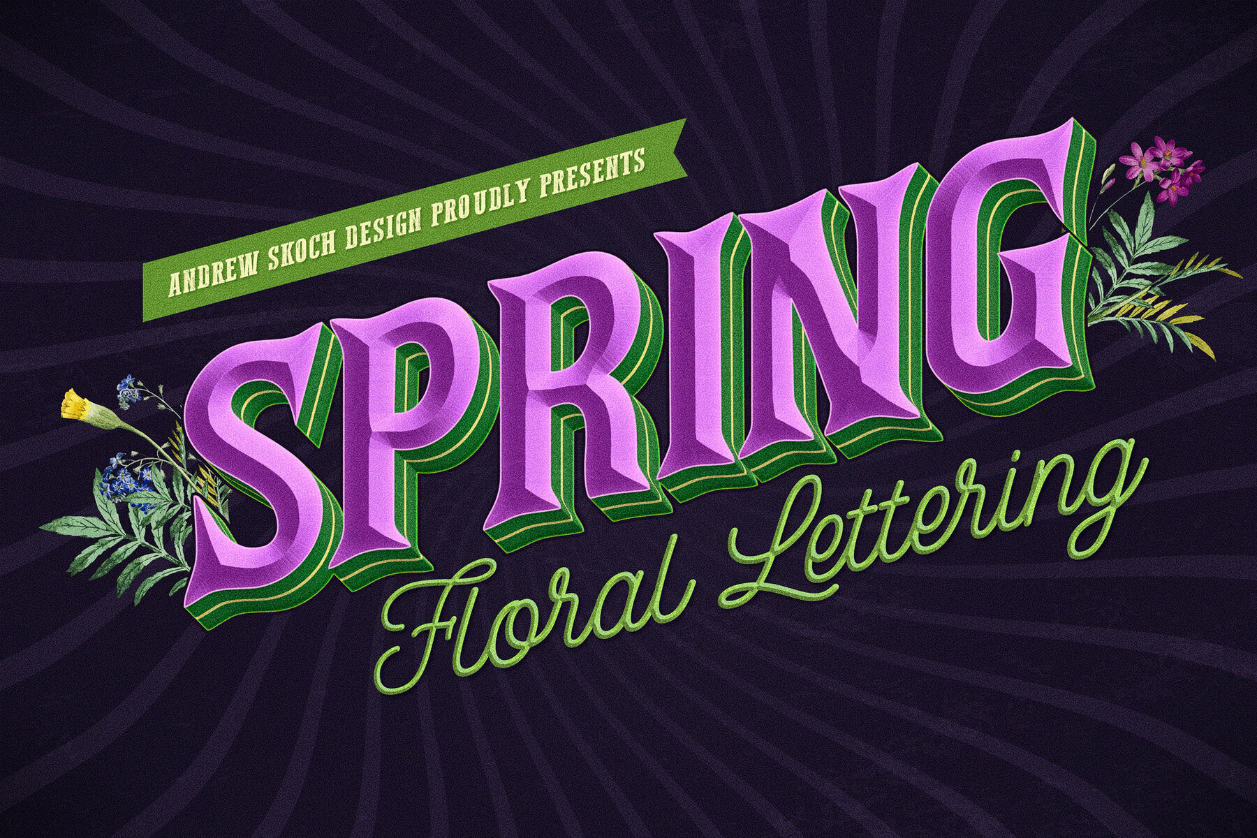 Retro Lettering Text Effect 3