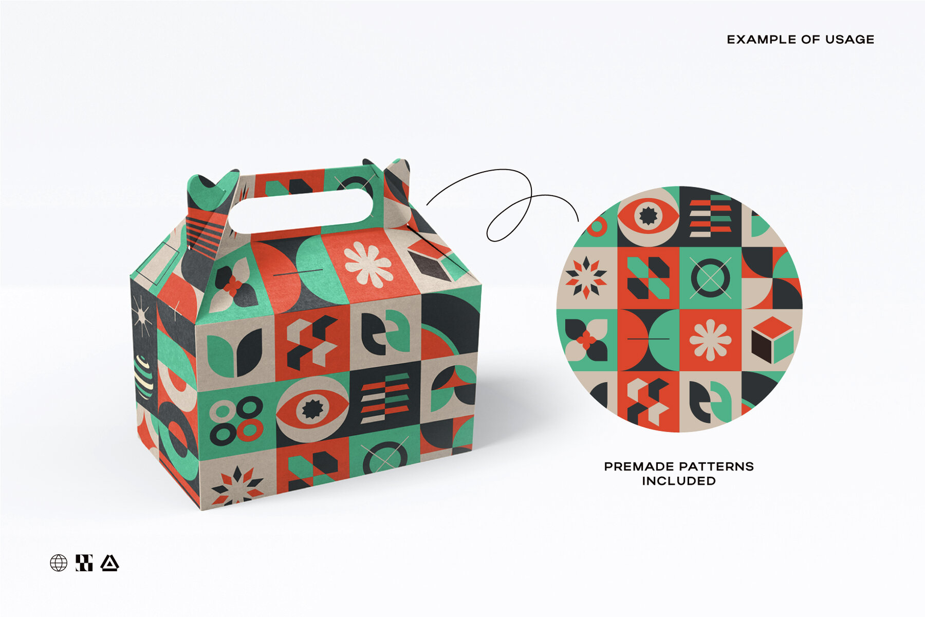 275 Modern Geometric Vector Elements 16