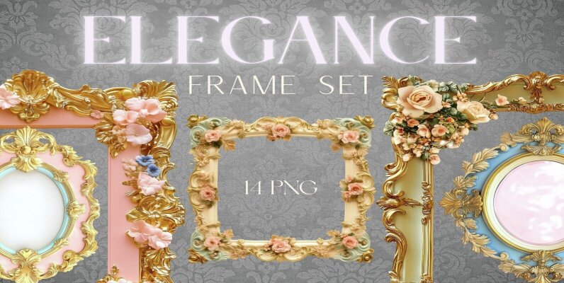 Vintage Elegance Frame Set