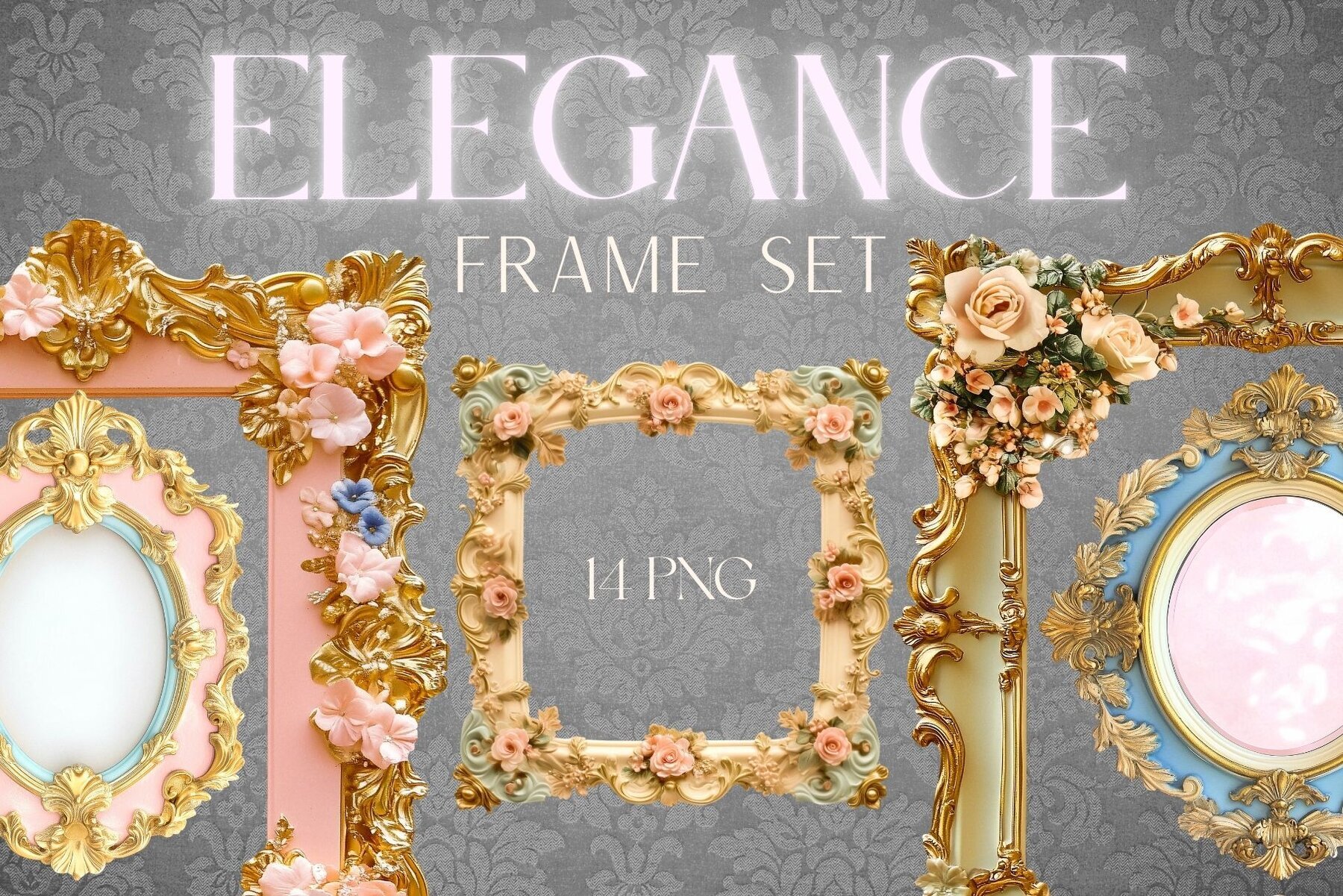 Vintage Elegance Frame Set 1