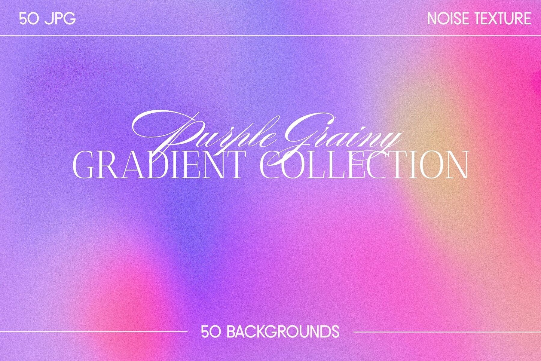 Purple Grainy Gradient Collection 1