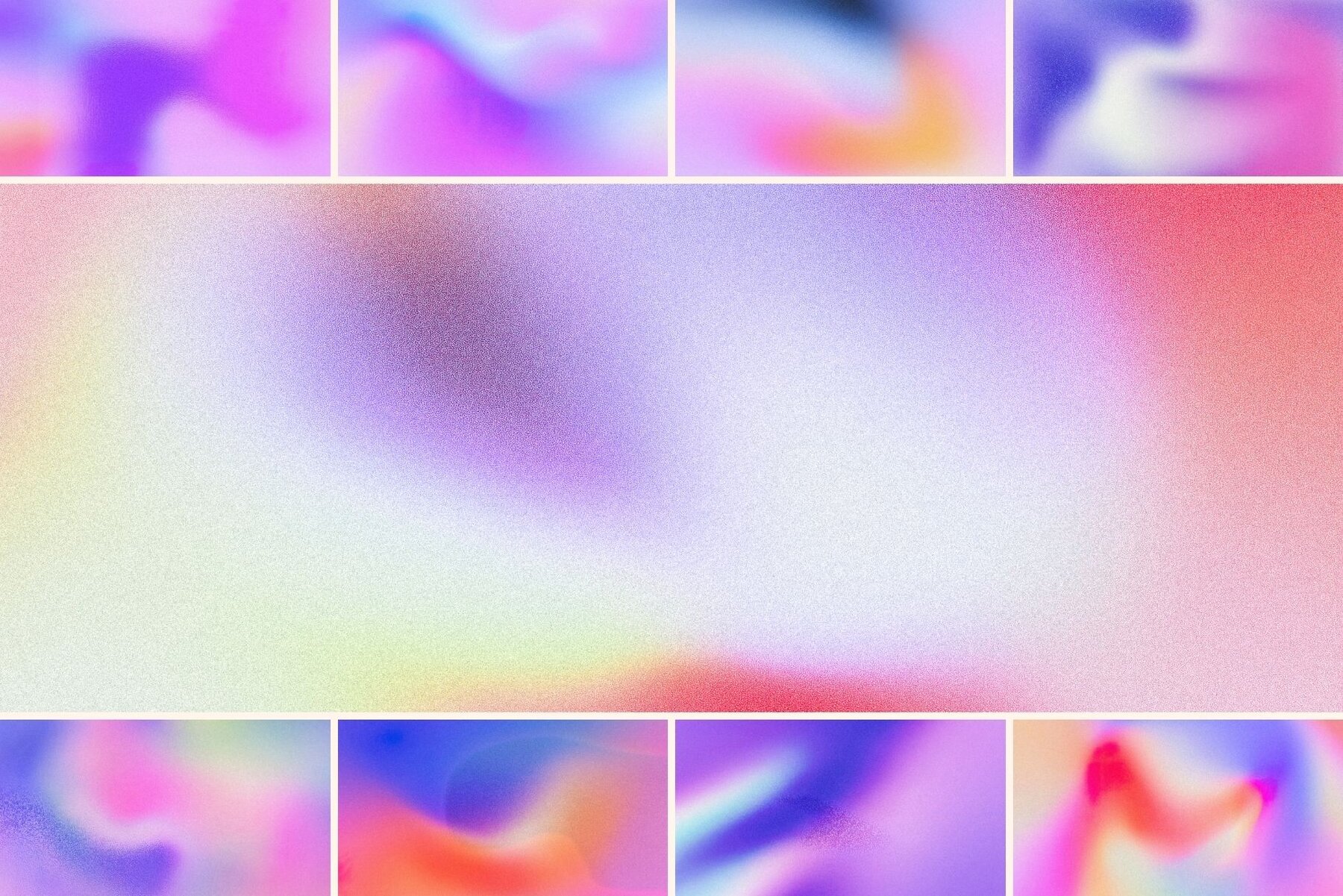 Purple Grainy Gradient Collection 5