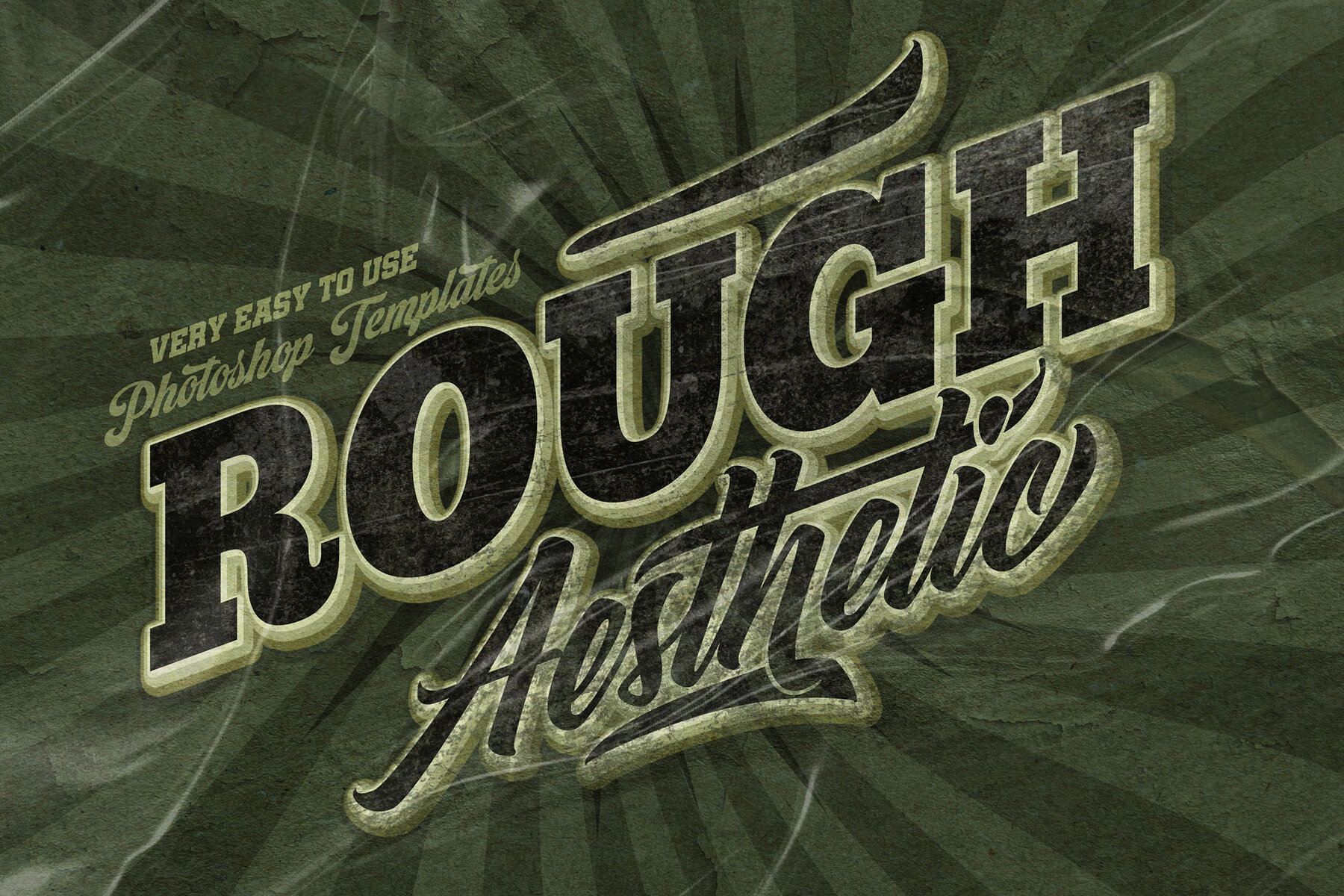 Retro Grunge Text Effects 6