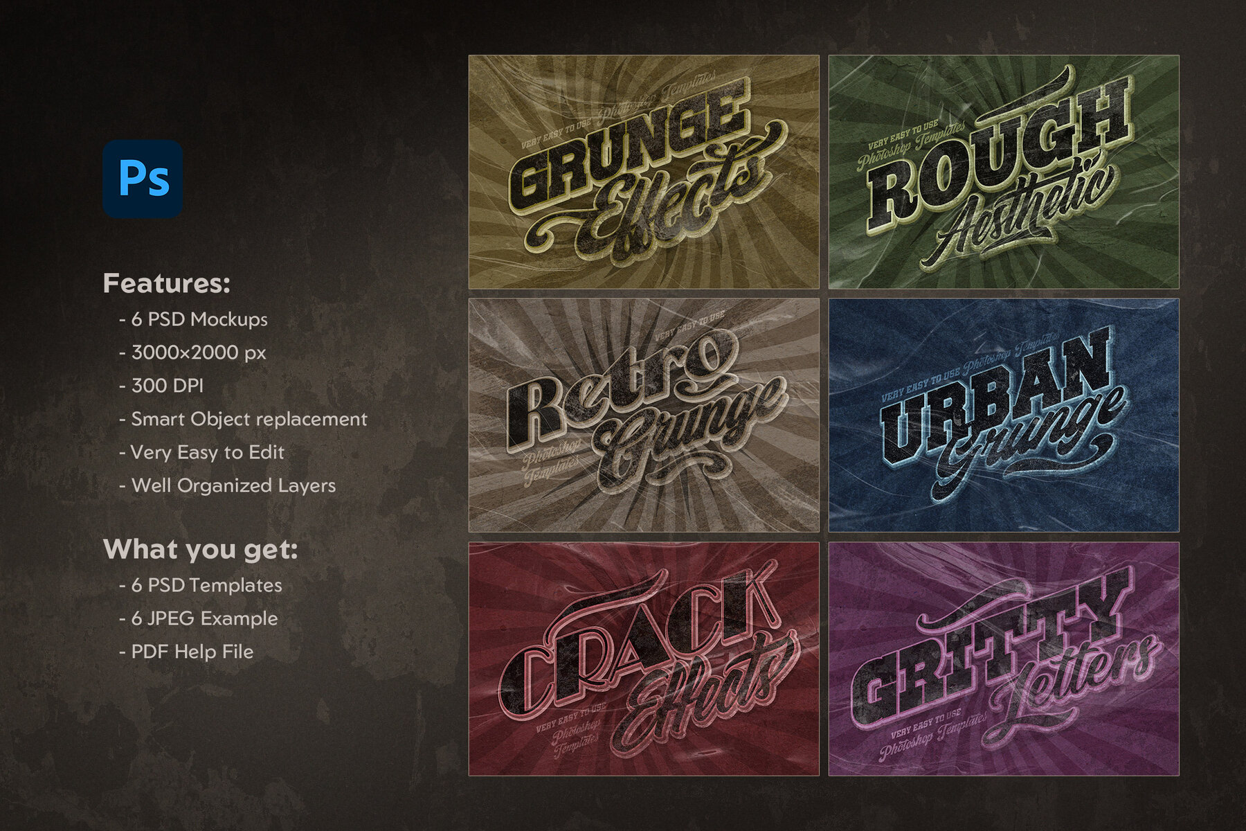 Retro Grunge Text Effects 9