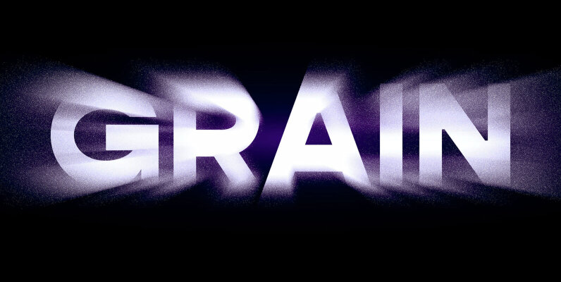 Dissolving Grain Text Effect Mockup