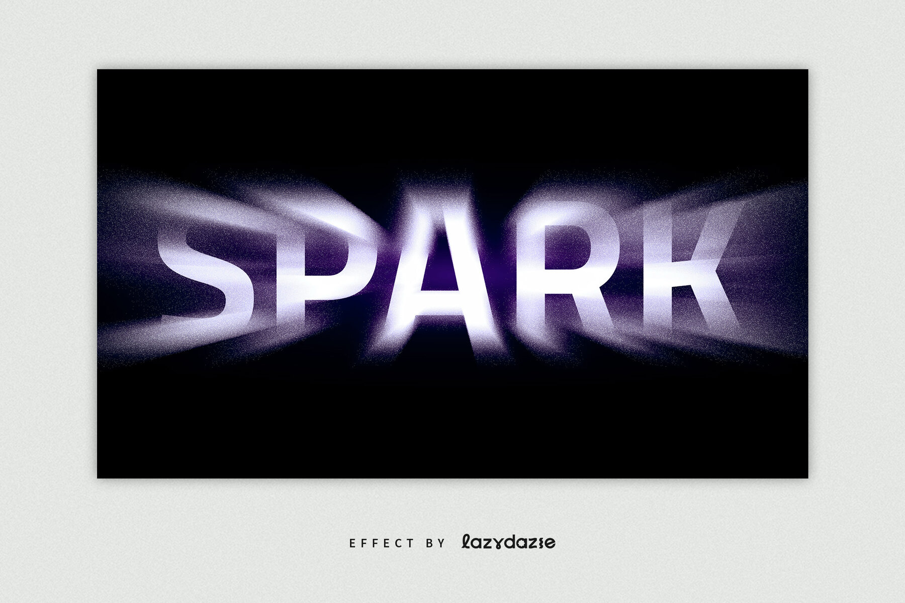 Dissolving Grain Text Effect Mockup 5