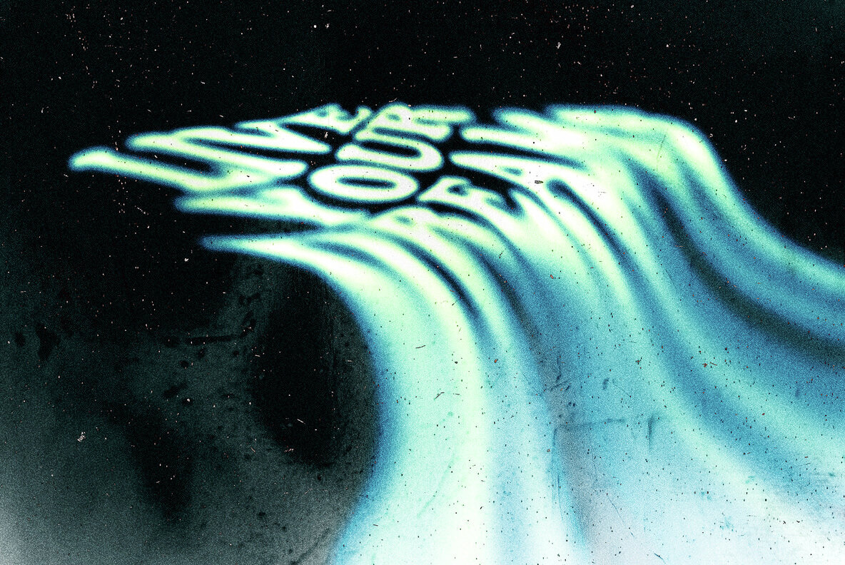 Space Liquid Text Effect 2
