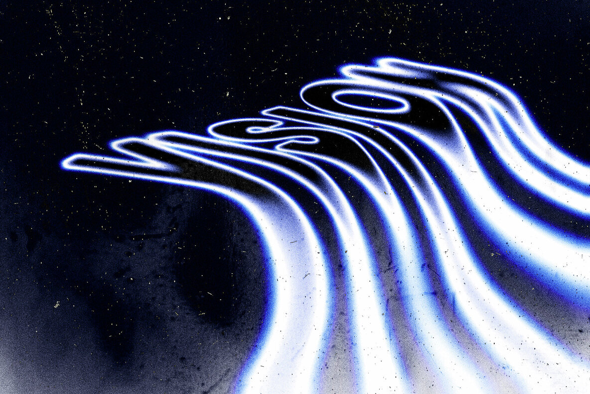 Space Liquid Text Effect 3