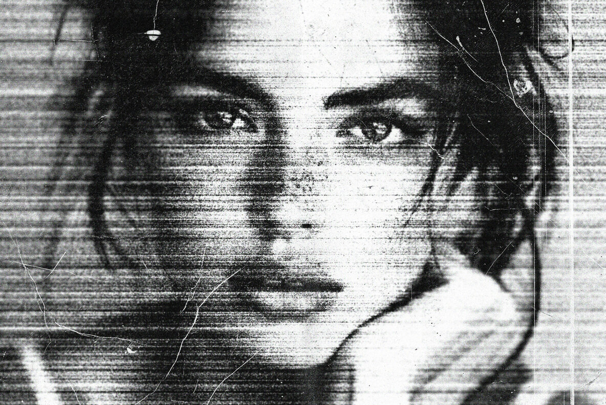 Smudged Bad Copier Photo Effect 5