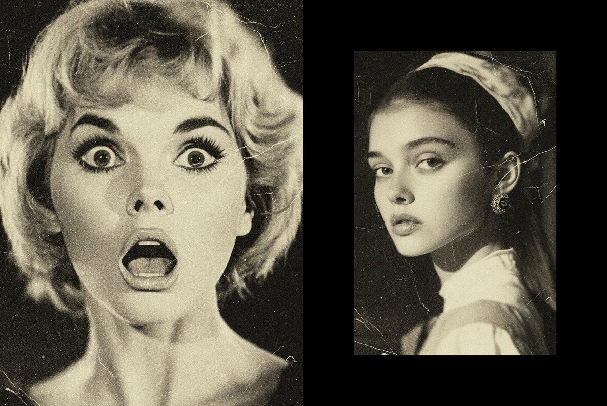 Retro Template Effect 4