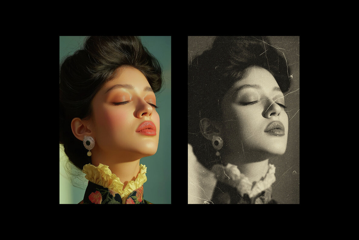 Retro Template Effect 5