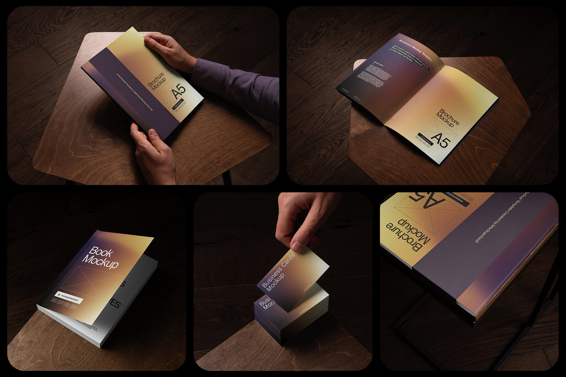 Branding Identity Mockups Oak Series 2