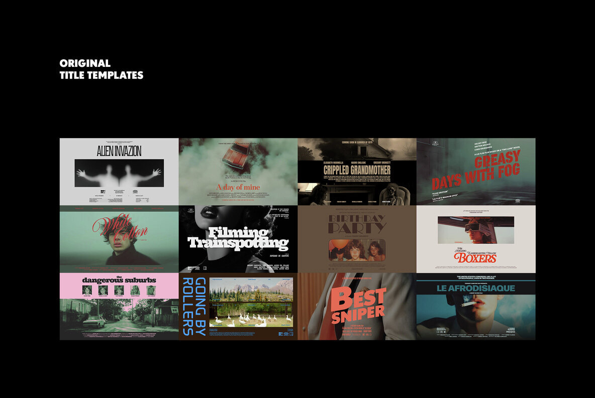 Old Movie Titles Collection 2