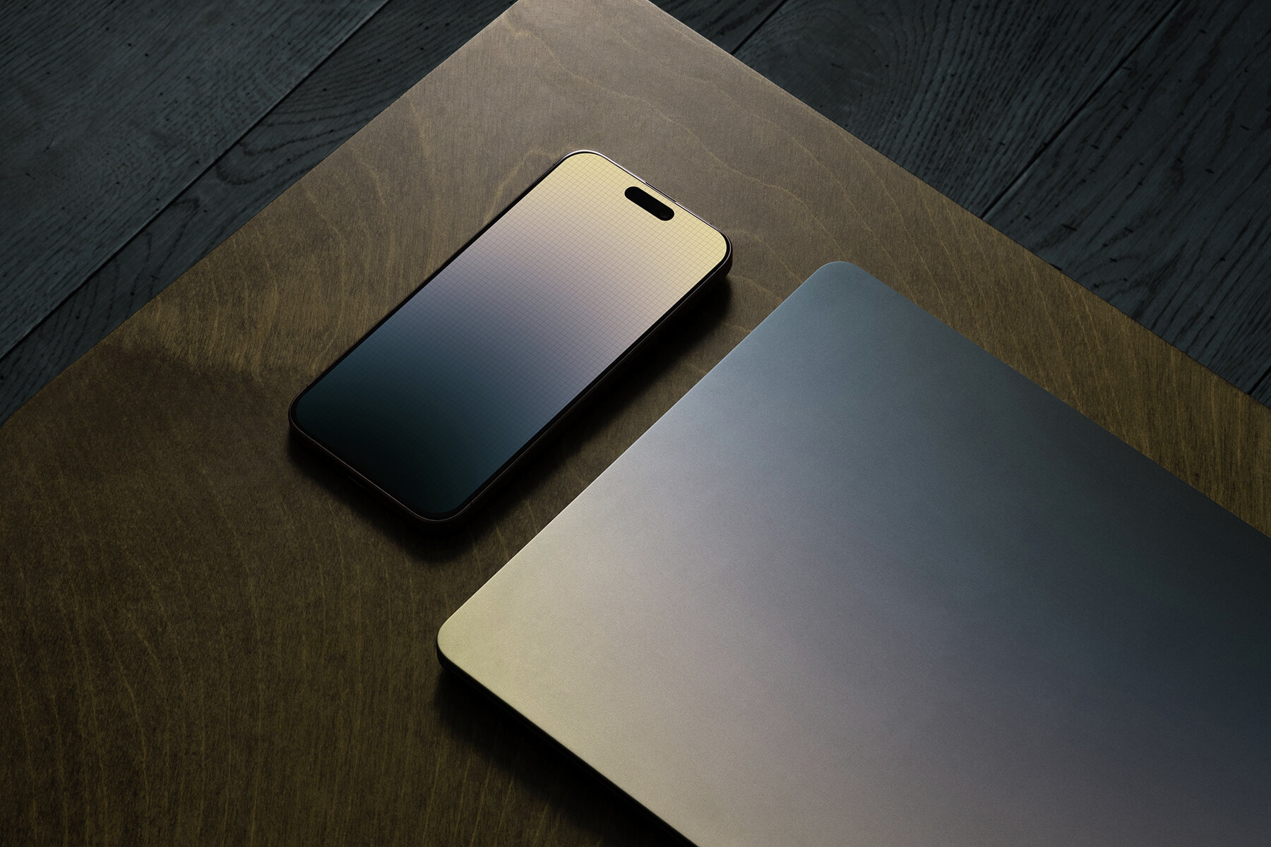 Digital Devices Branding Mockups Oak Series 6