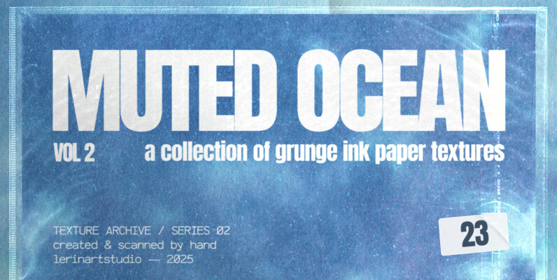 Muted Ocean     Grunge Paper Textures