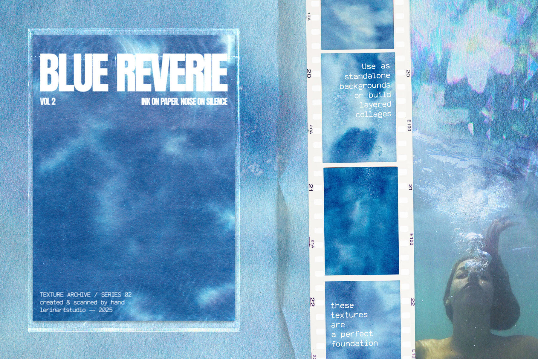 Muted Ocean     Grunge Paper Textures 3