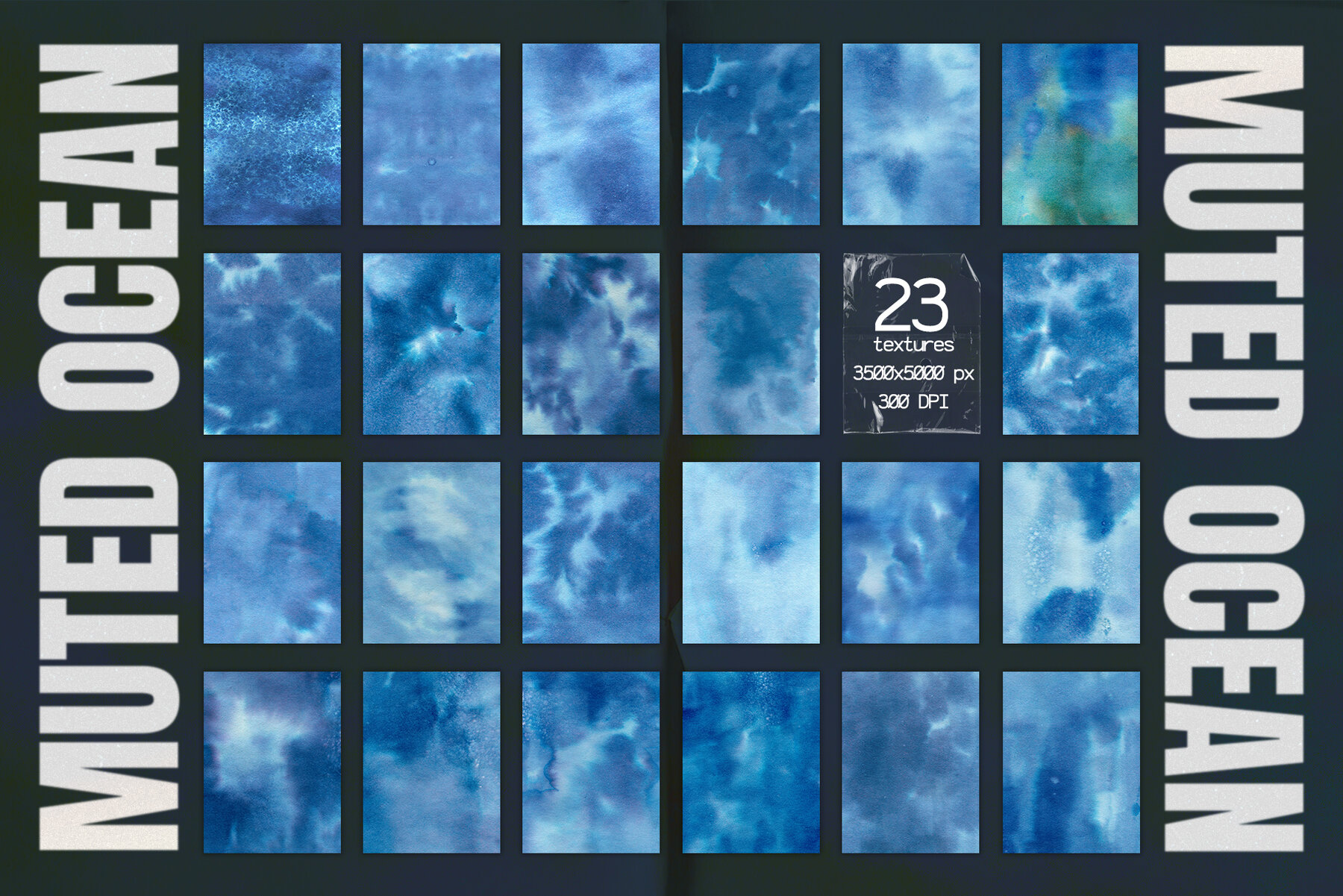 Muted Ocean     Grunge Paper Textures 9