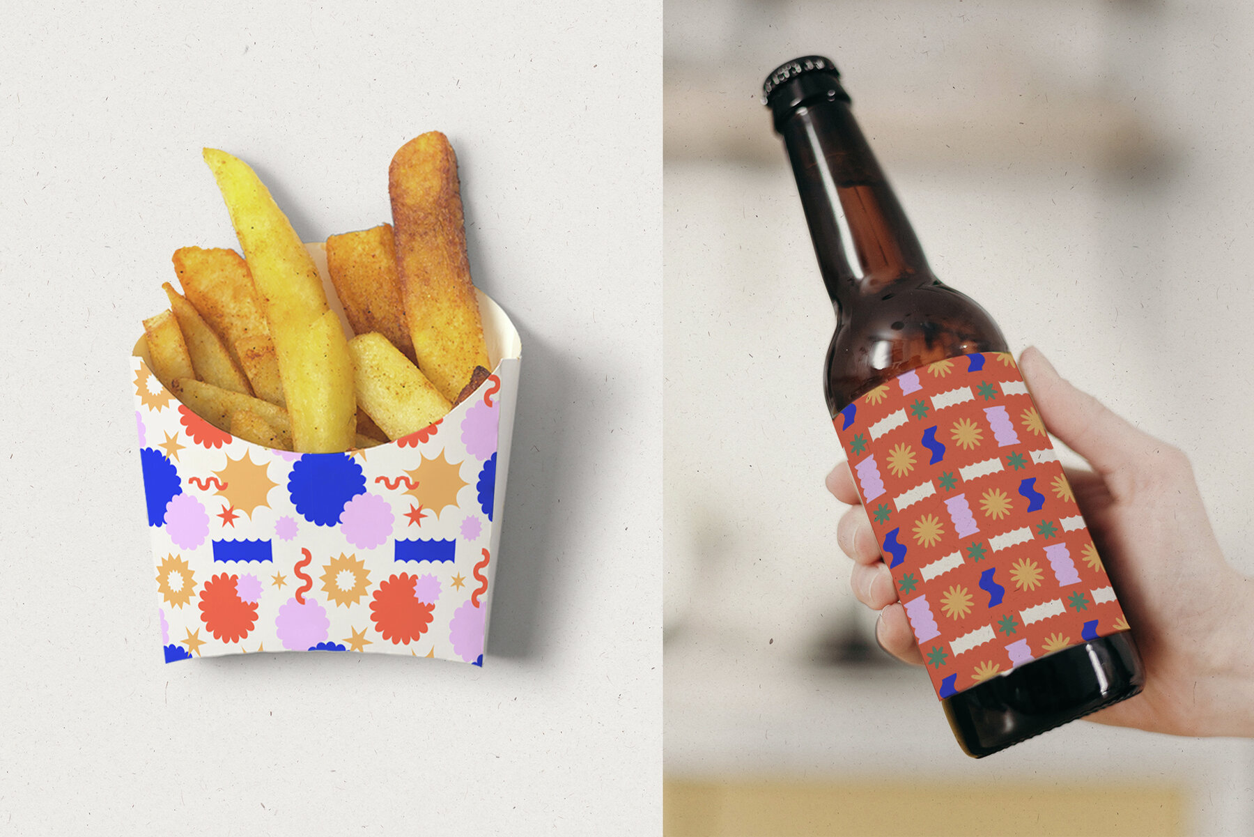 Retro Abstract Vector Shapes 5