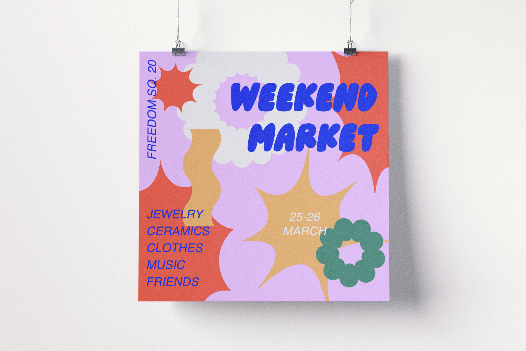 Retro Abstract Vector Shapes 13