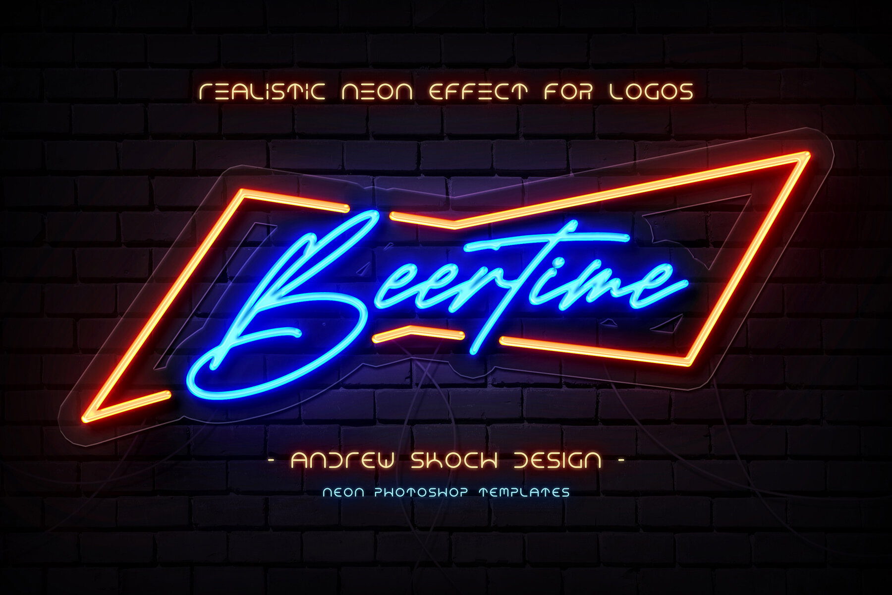 Real Neon Photoshop Effect 6