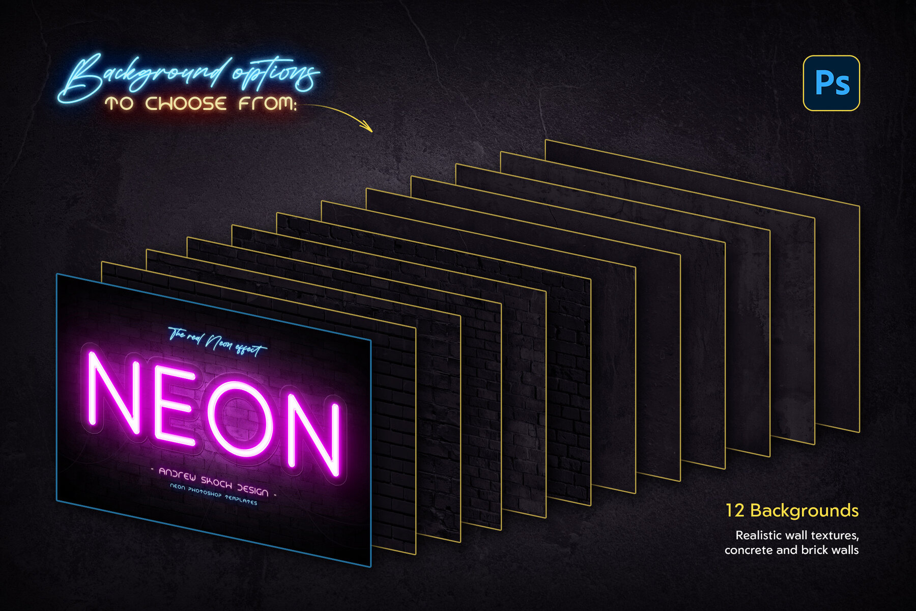 Real Neon Photoshop Effect 8