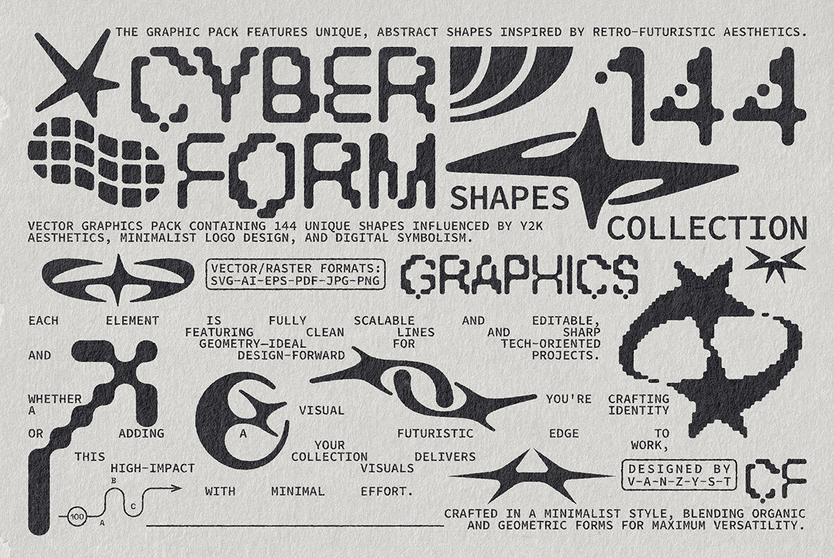 CyberForm Shapes Collection 1