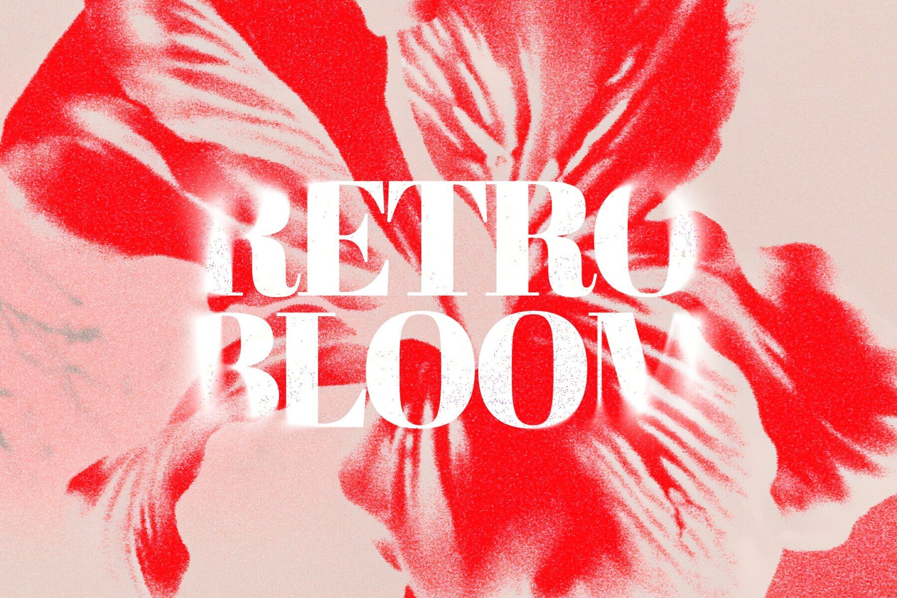 Retro Bloom Grain Textures 1