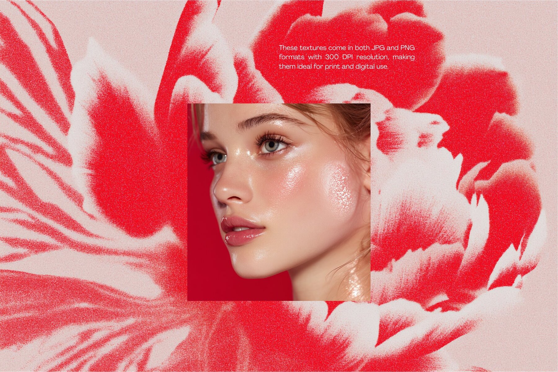 Retro Bloom Grain Textures 4