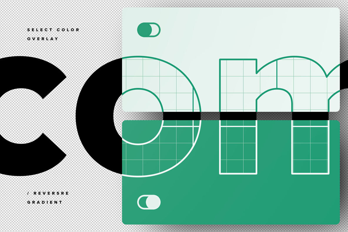 Wireframe Type Blueprint Text Effects 2