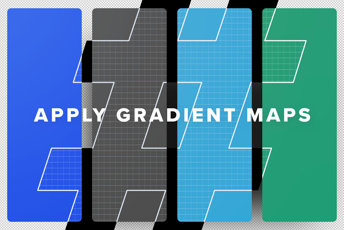 Wireframe Type Blueprint Text Effects 6