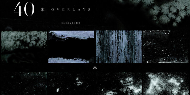 Frozen Photo Overlays